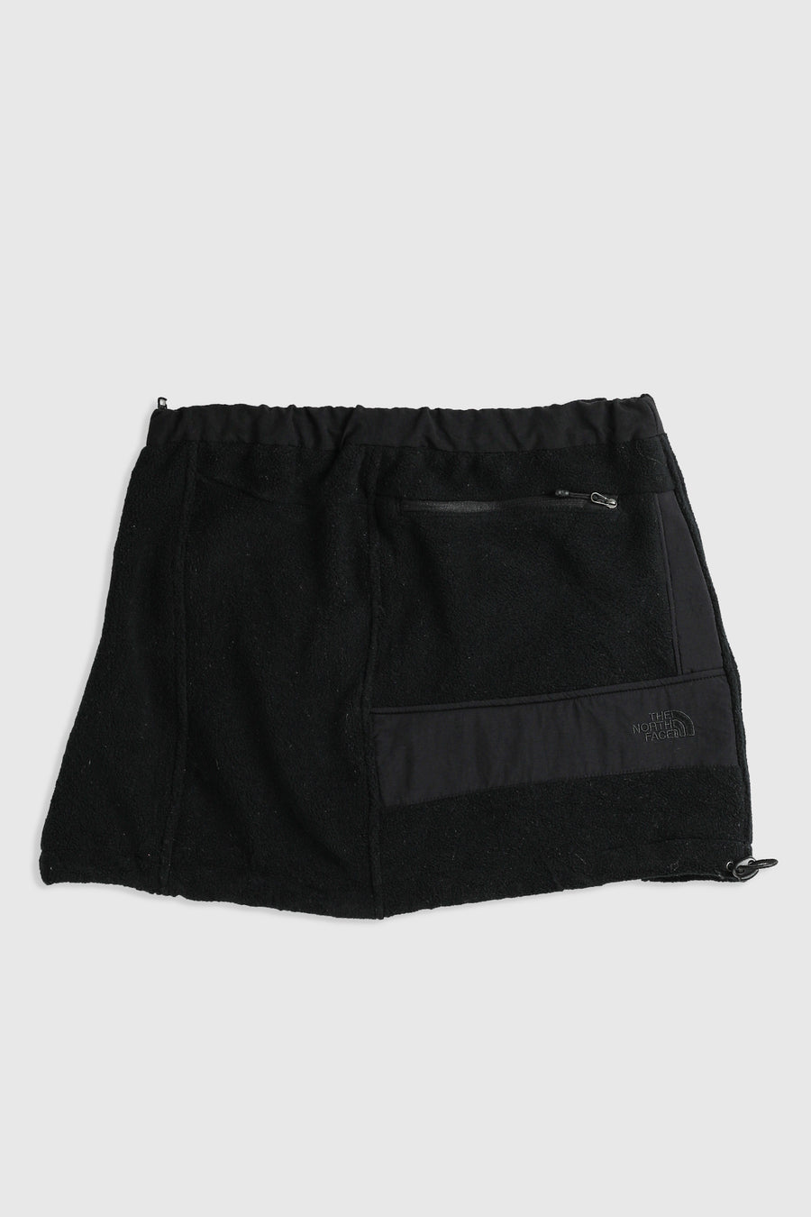 Rework North Face Fleece Mini Skirt - M