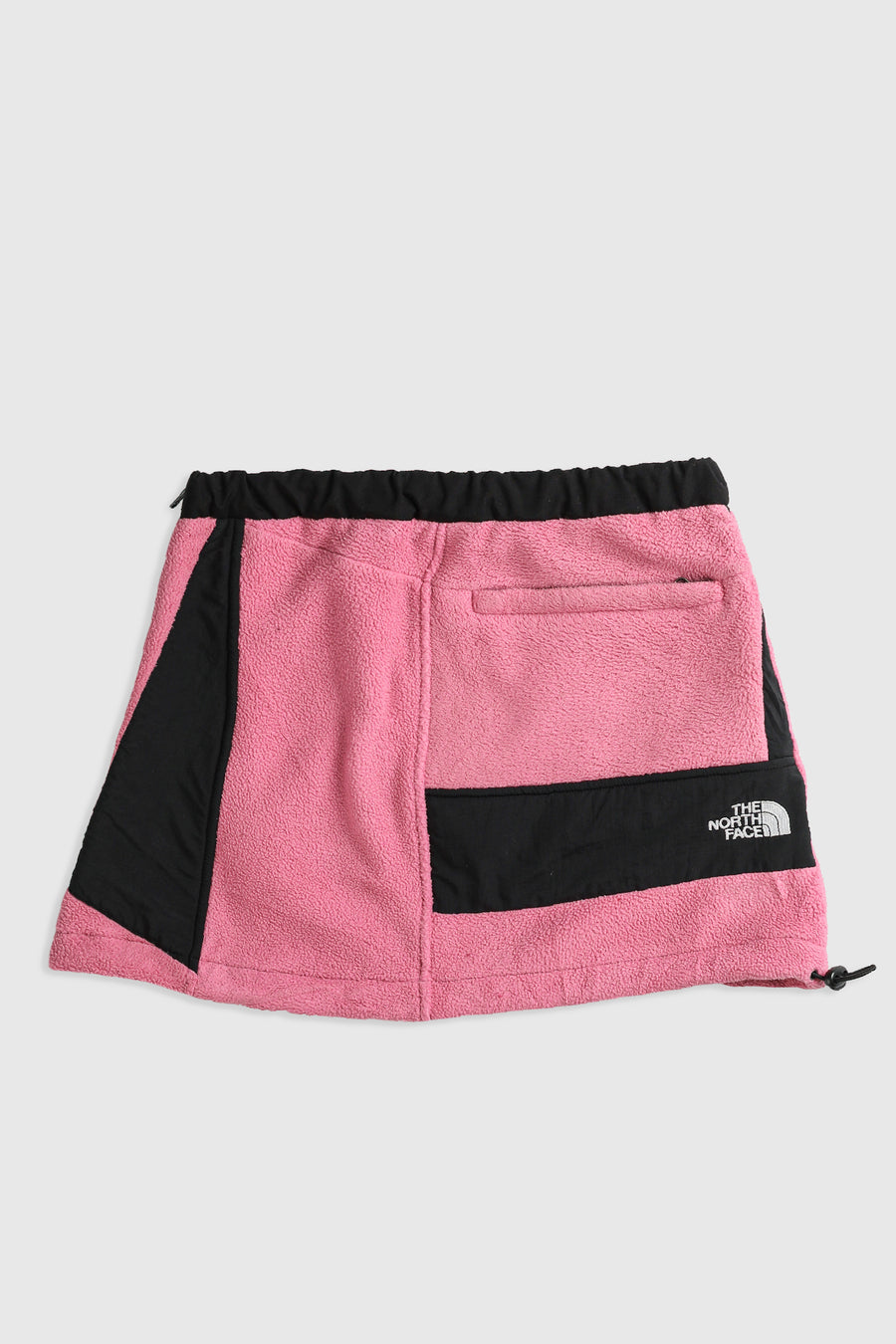 Rework North Face Fleece Mini Skirt - S