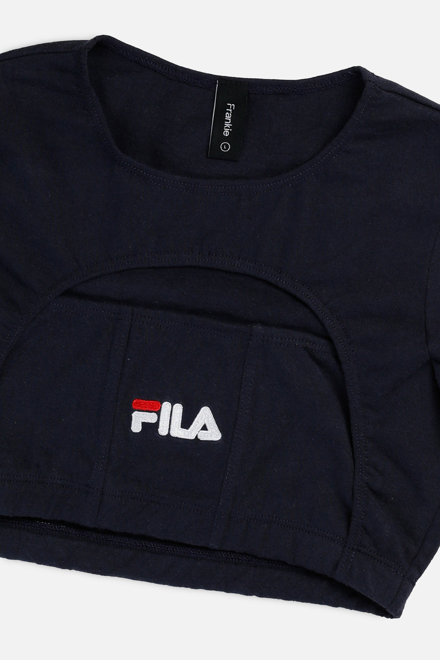 Rework Fila Cut Out Tee - L