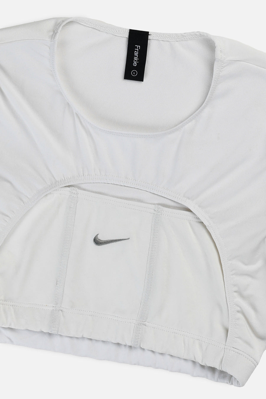 Rework Nike Cut Out Tee - L