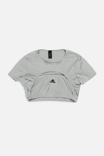 Rework Adidas Cut Out Tee - M