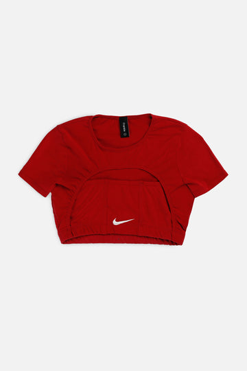 Rework Nike Cut Out Tee - S