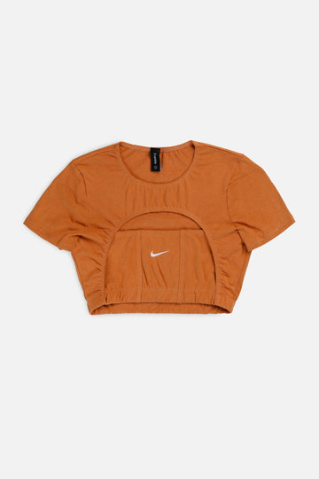 Rework Nike Cut Out Tee - S