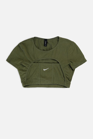 Rework Nike Cut Out Tee - M, L