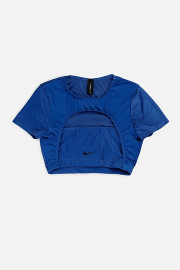 Rework Nike Cut Out Tee - S