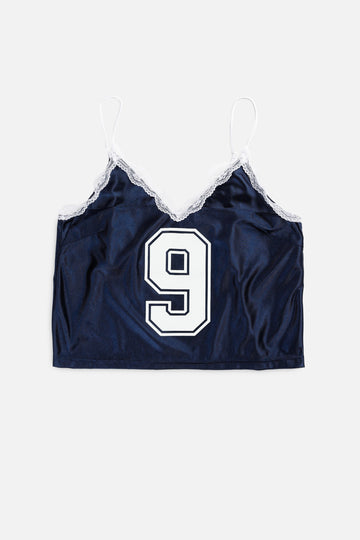 Rework Dallas Cowboys NFL Lace Tank - XL