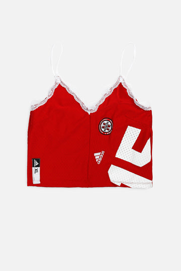 Rework Nebraska Cornhuskers NCAA Lace Tank - M