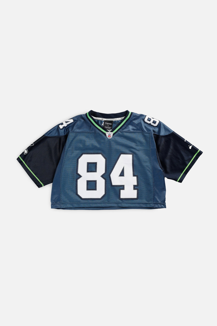 Rework Crop Seattle Seahawks NFL Jersey - S