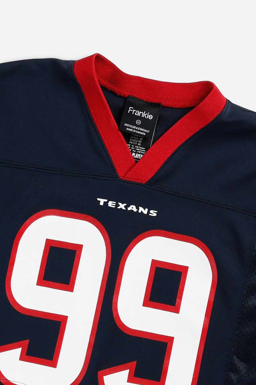 Rework Crop Houston Texans NFL Jersey - XS