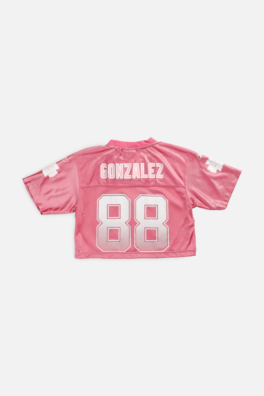 Rework Crop Kansas City Chiefs NFL Jersey - XS