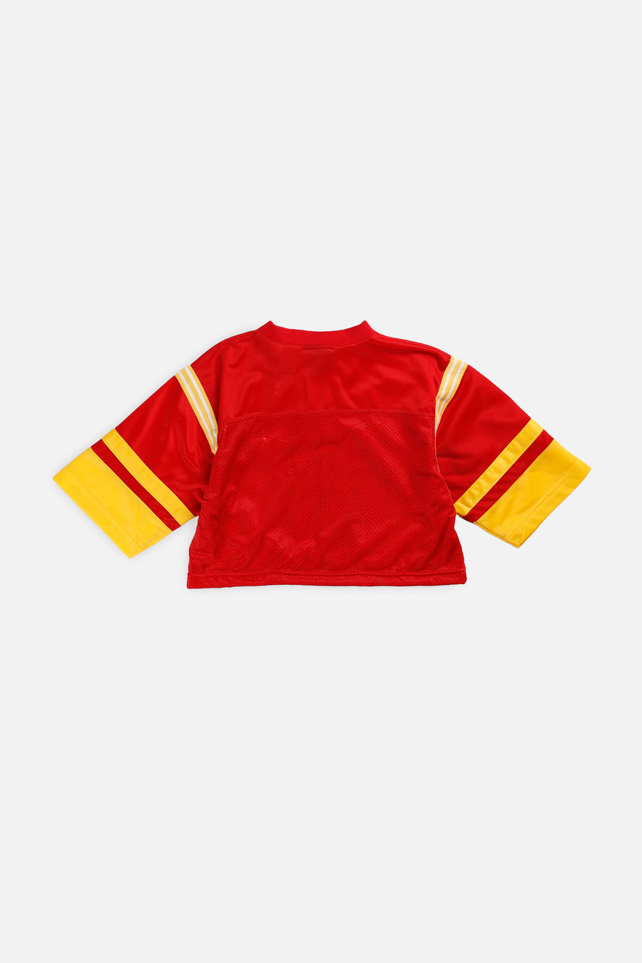 Rework Crop Kansas City Chiefs NFL Jersey - XS