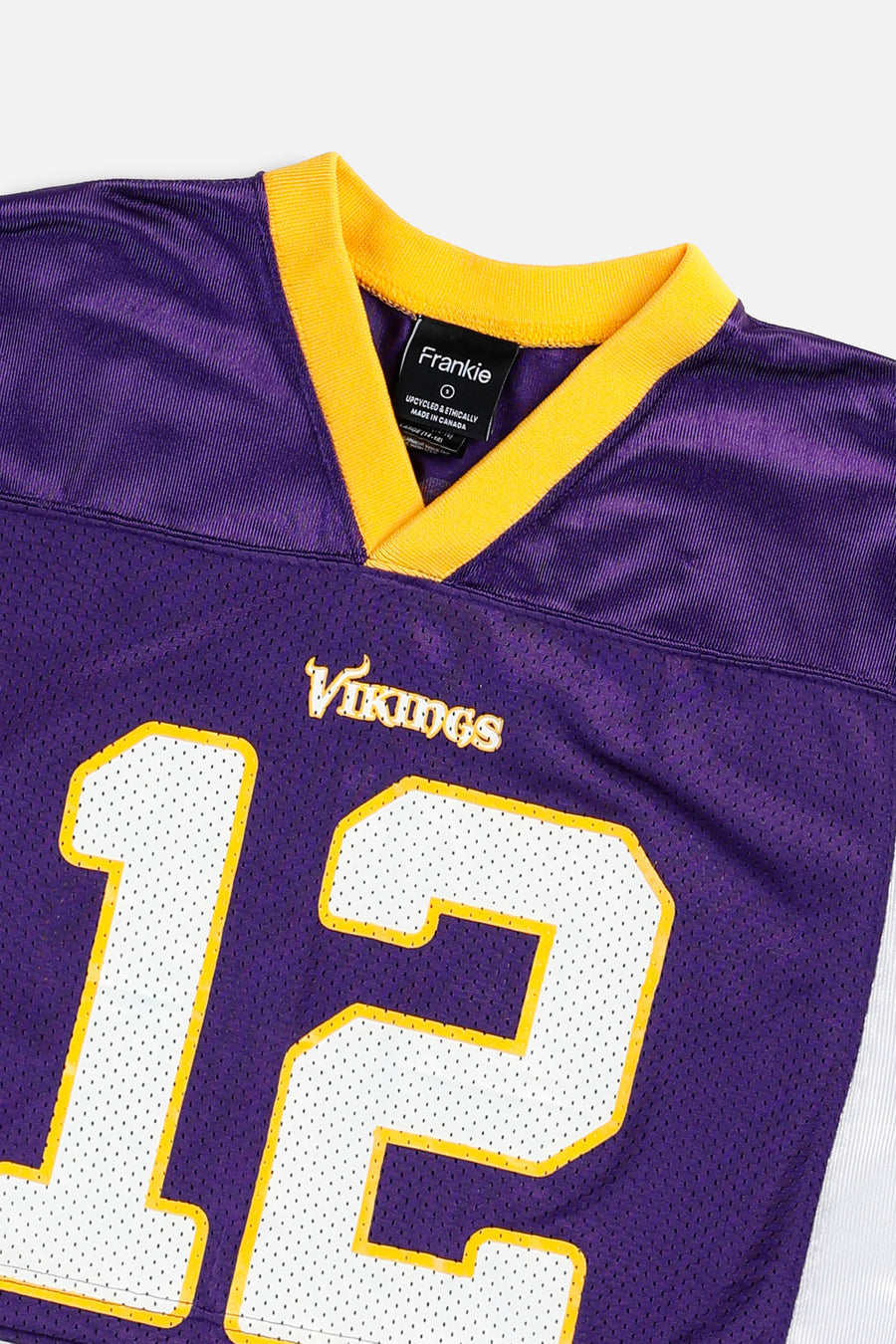 Rework Crop Minnesota Vikings NFL Jersey - S