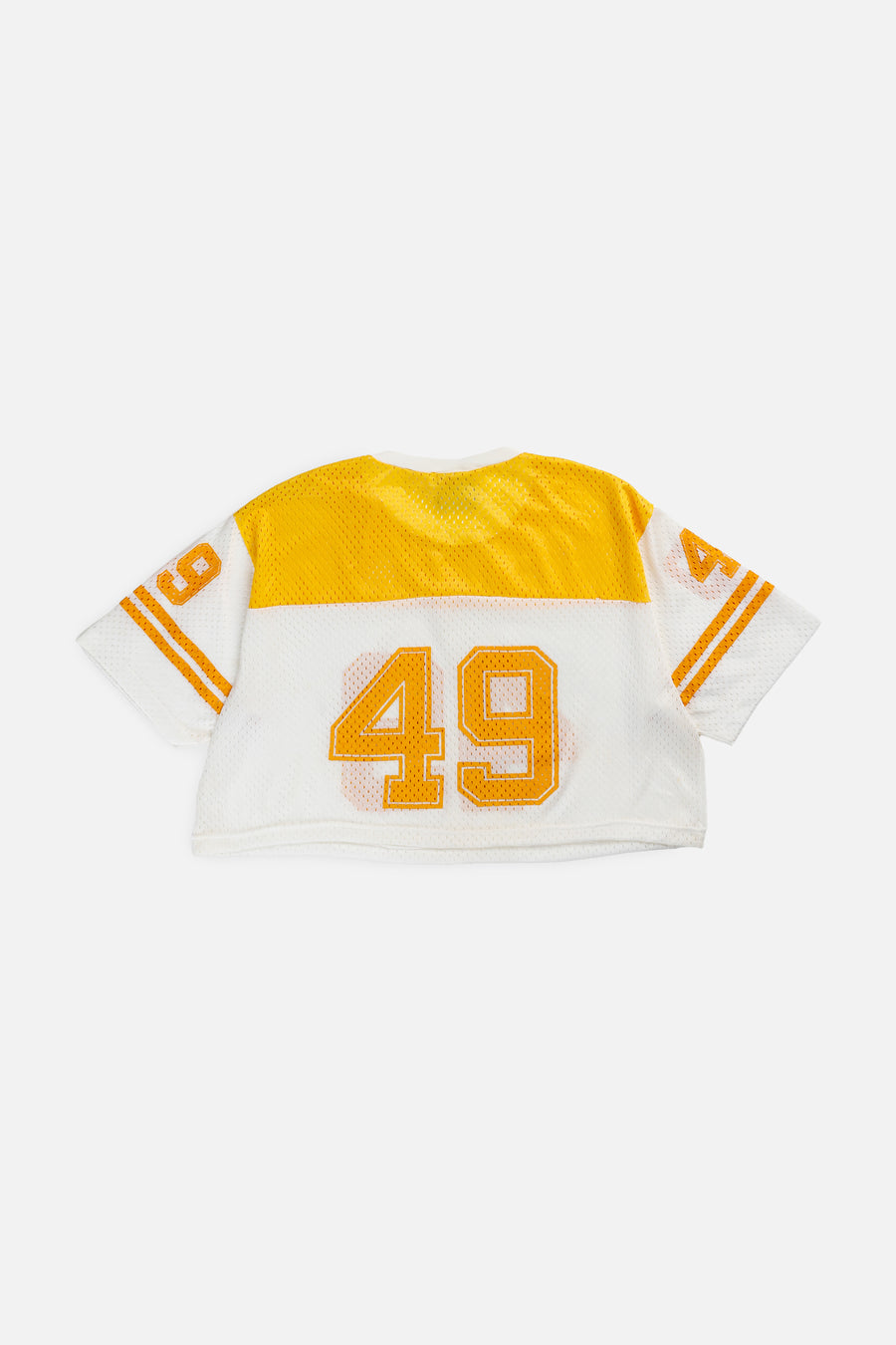 Rework Crop Football Jersey - L