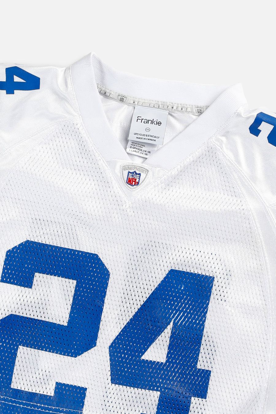 Rework Crop Indianapolis Colts NFL Jersey - XS