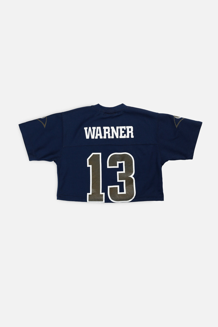 Rework Crop LA Rams NFL Jersey - XS