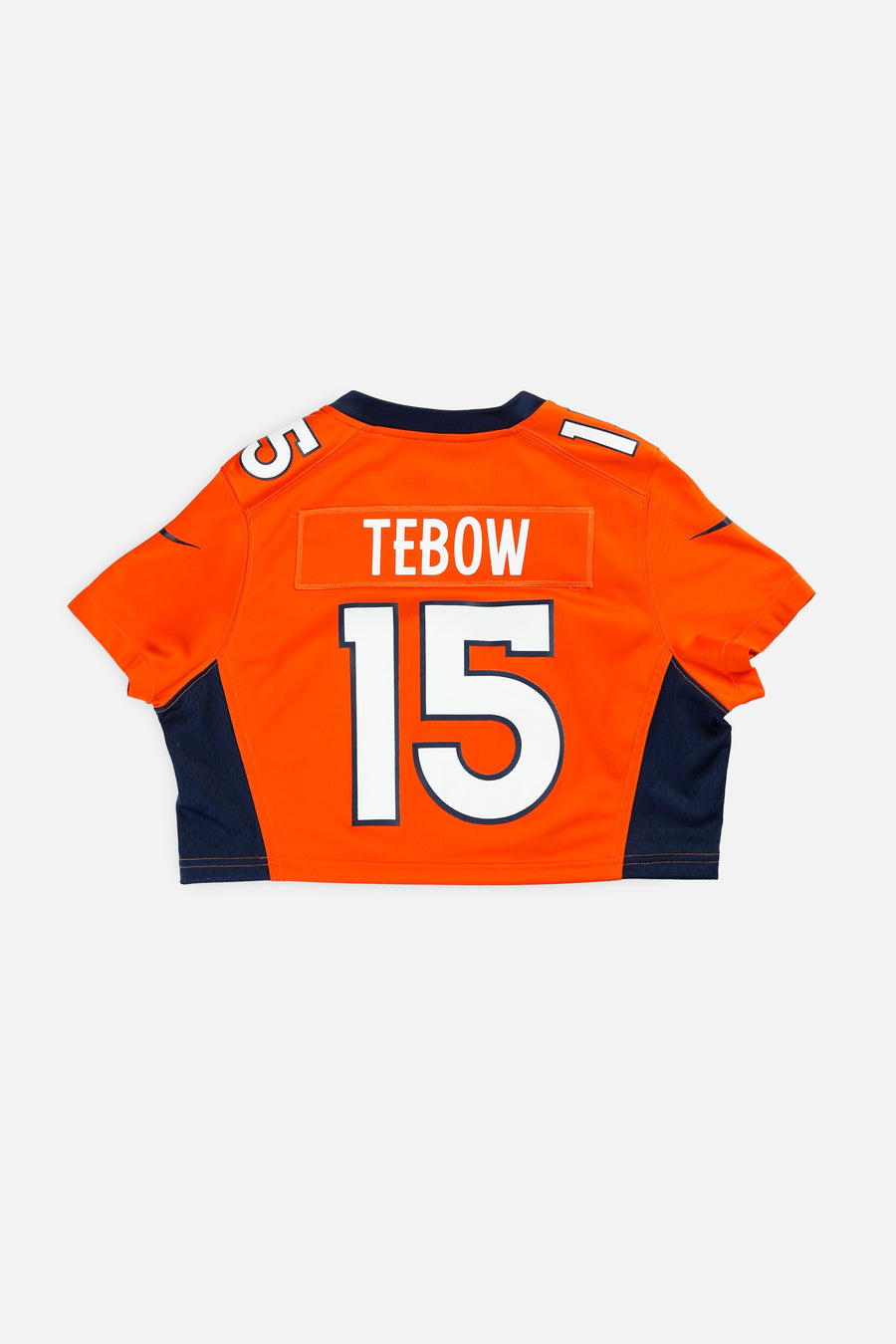 Rework Crop Denver Broncos NFL Jersey - M