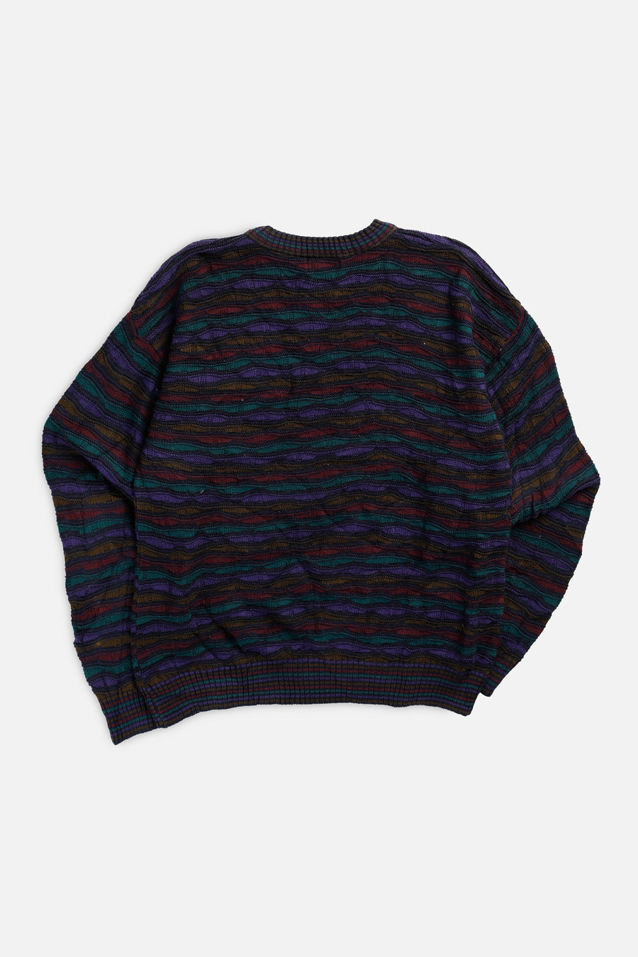 Vintage Coogi Style Knit Sweater - L