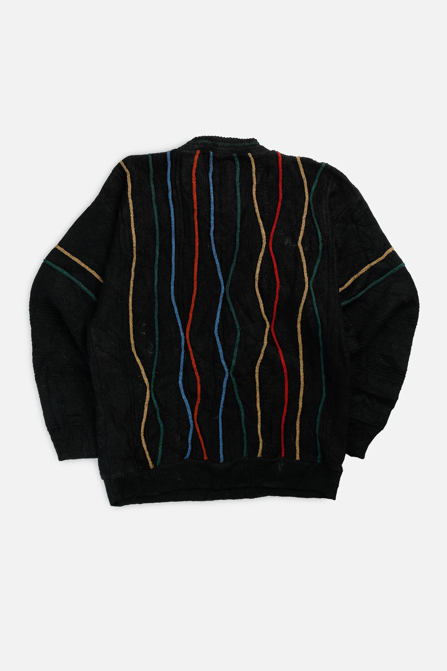 Vintage Coogi Style Knit Sweater - M