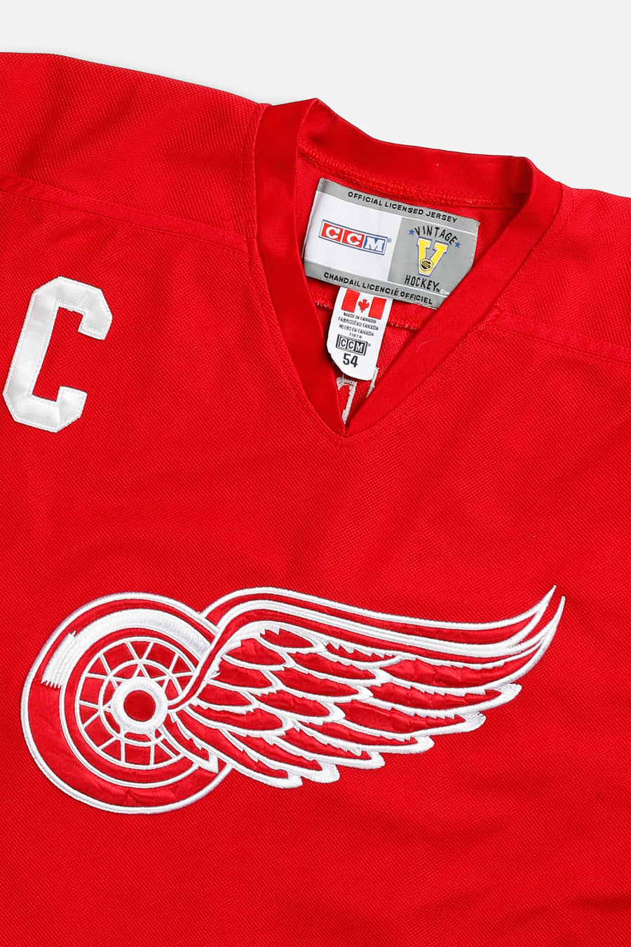 Vintage Detroit Red Wings NHL Jersey - L