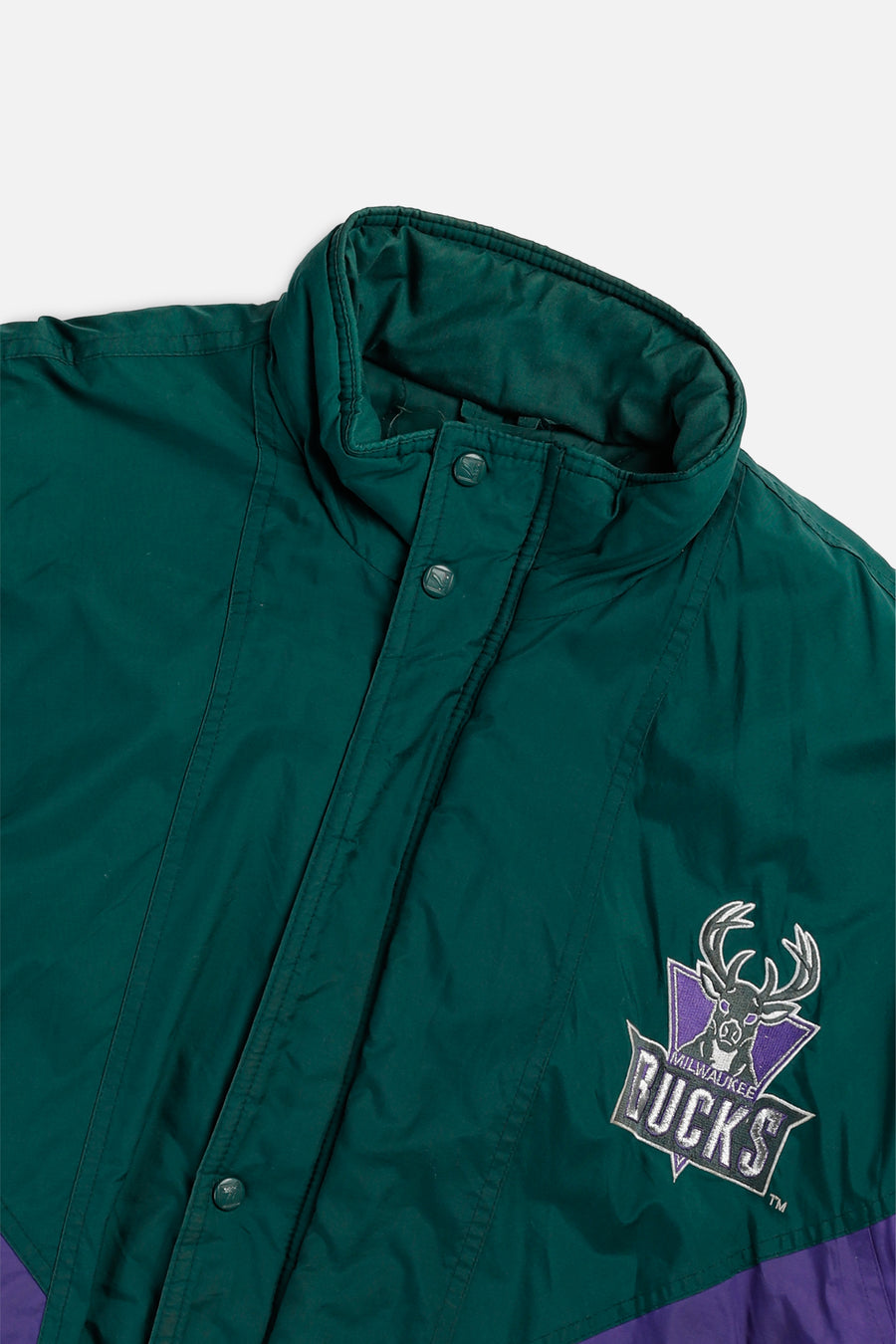 Vintage Milwaukee Bucks NBA Puffer Jacket - XL