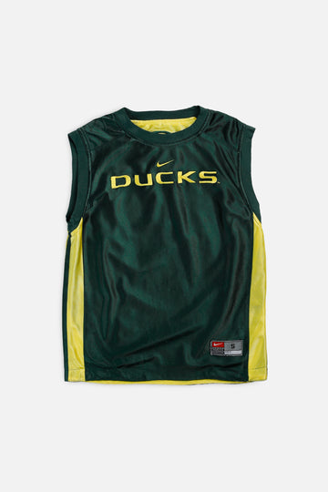 Vintage Oregon Ducks NCAA Reversible Basketball Jersey - Women's XS