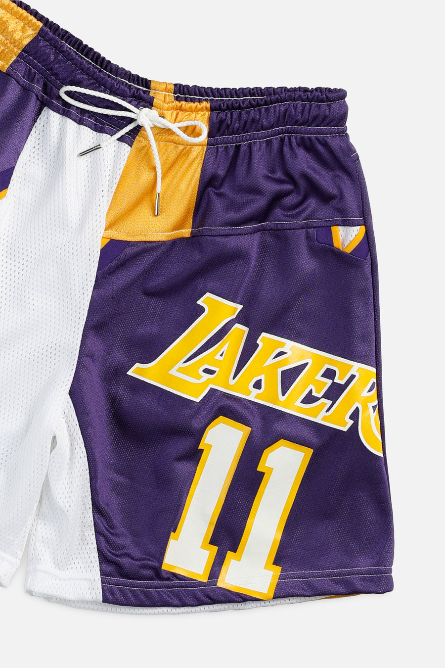 Unisex Rework LA Lakers NBA Jersey Shorts - L