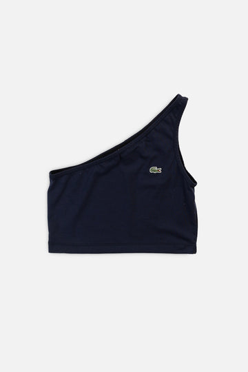 Rework Lacoste One Shoulder Tank - S