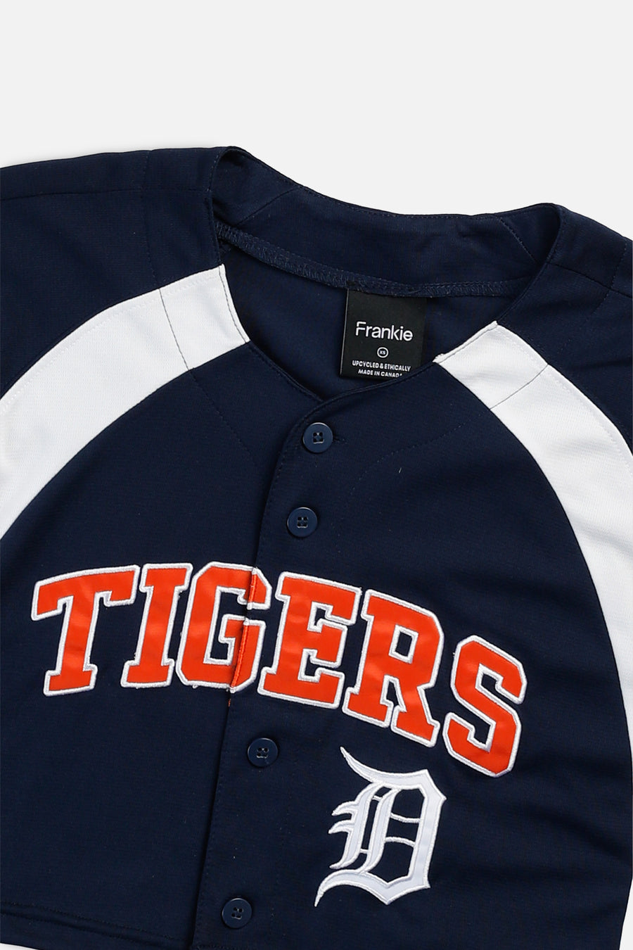 Rework Crop Detroit Tigers MLB Jersey - XS