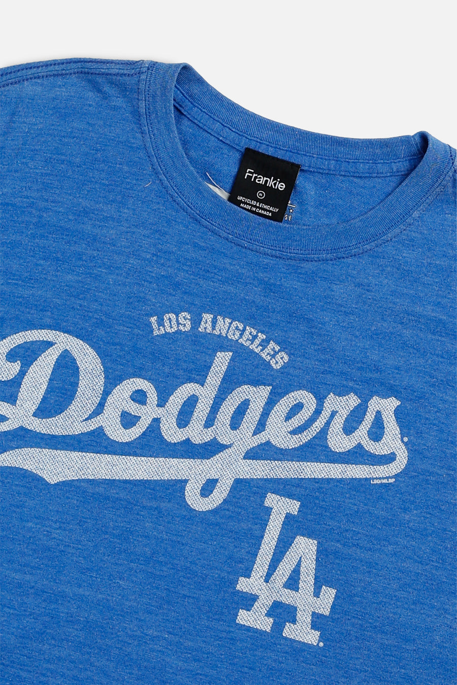 Rework LA Dodgers MLB Crop Tee - XL