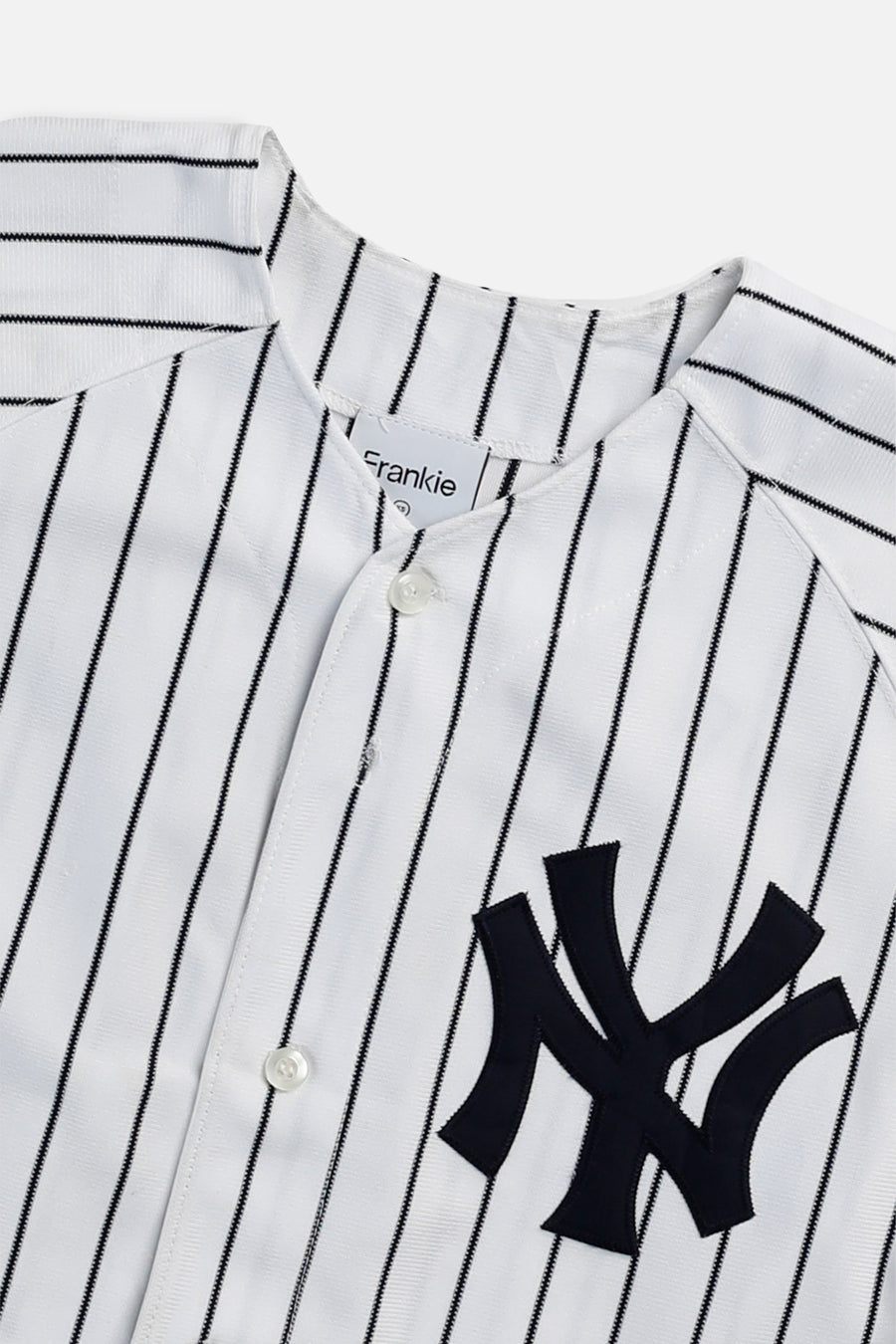 Rework Crop NY Yankees MLB Jersey - XS