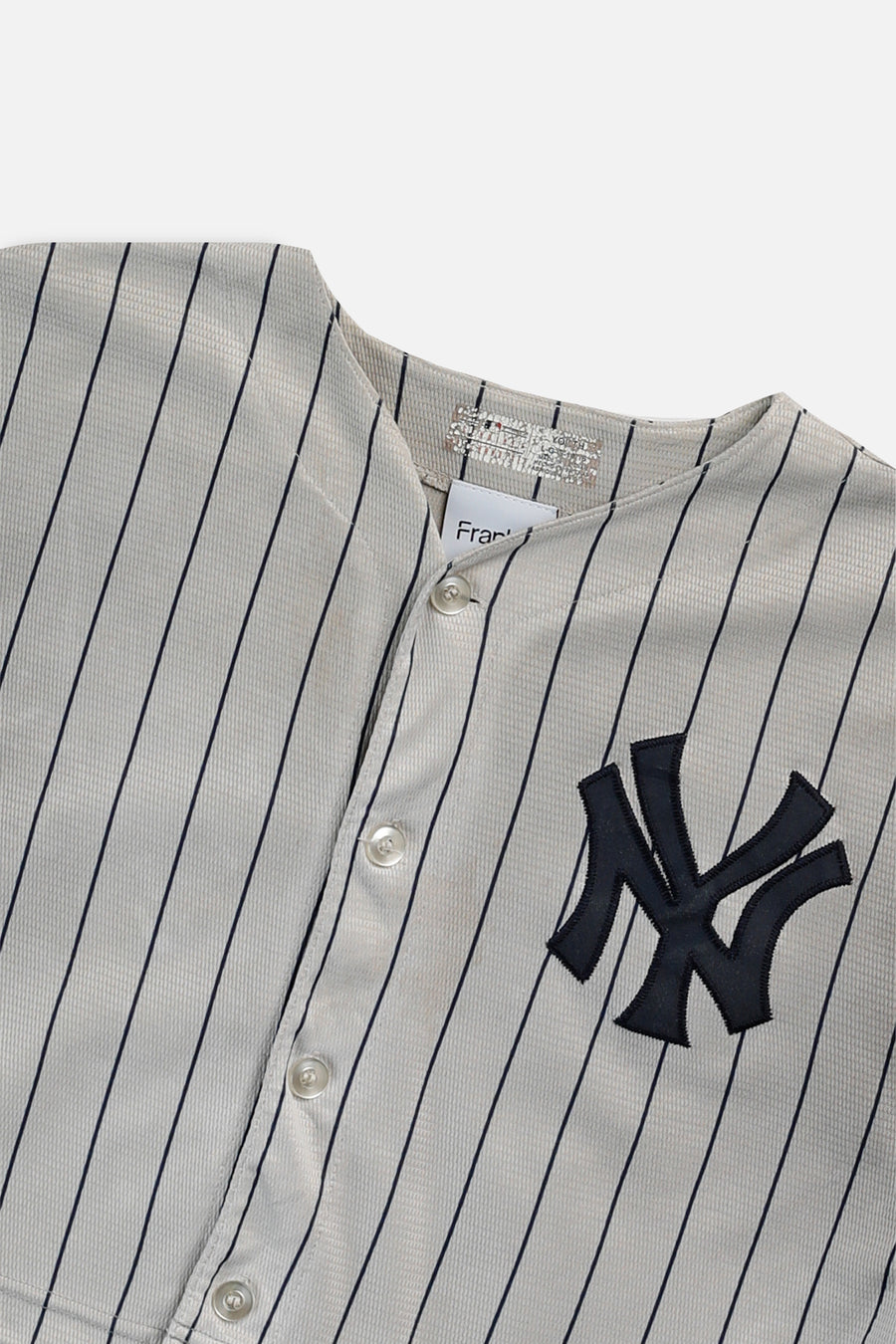 Rework Crop NY Yankees MLB Jersey - S