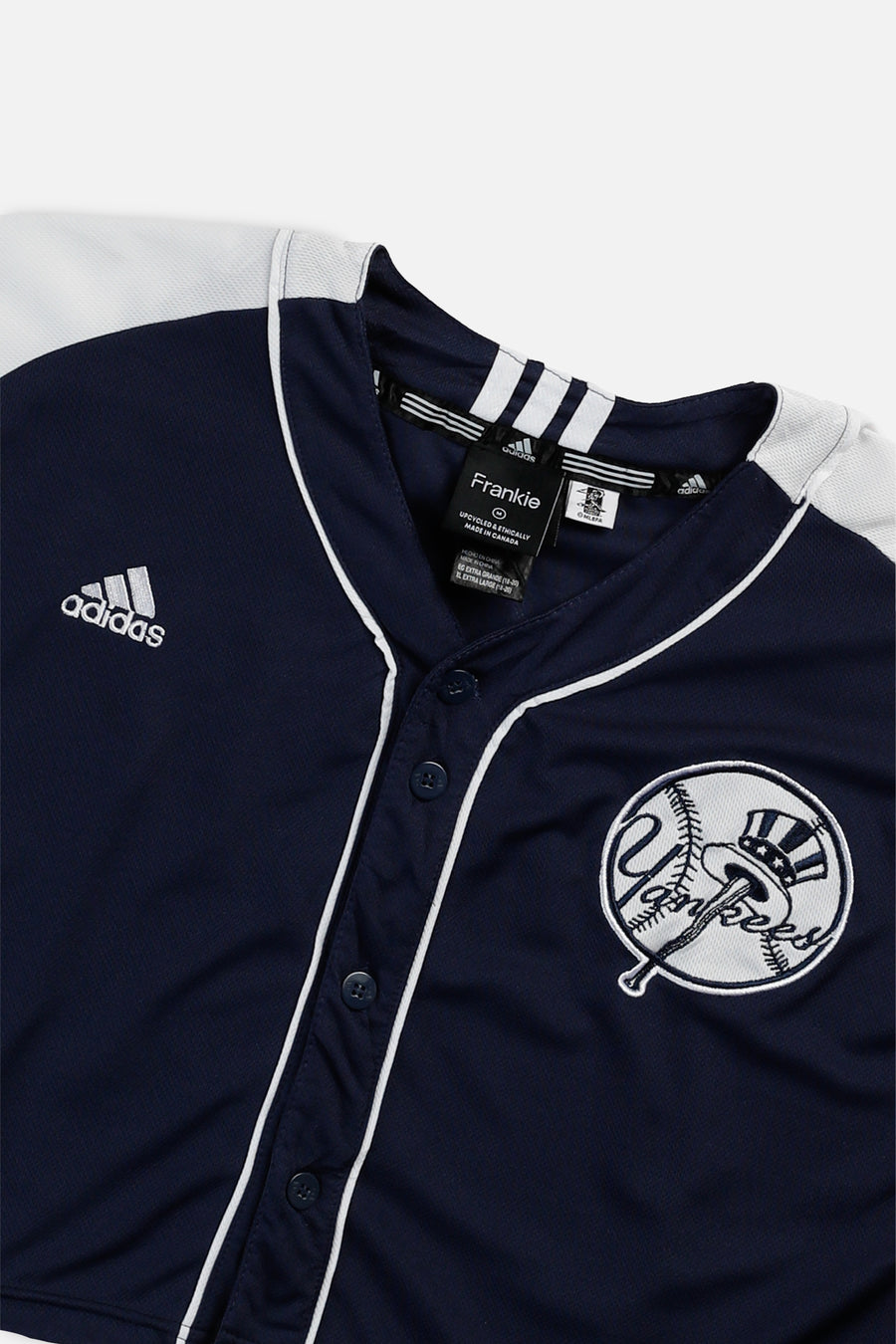 Rework Crop NY Yankees MLB Jersey - M