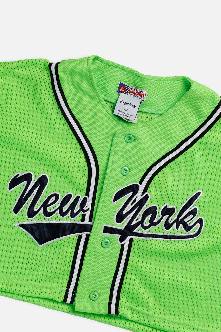 Rework Crop NY Yankees MLB Jersey - L