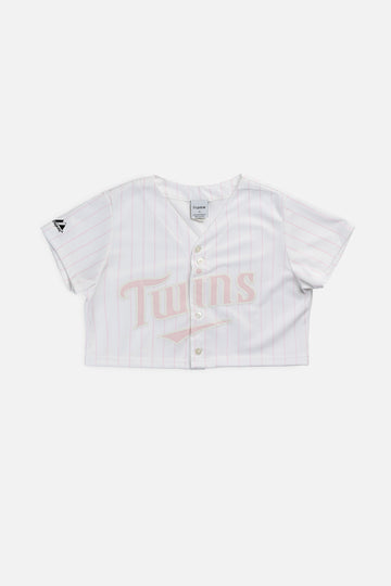 Rework Crop Minnesota Twins MLB Jersey - M