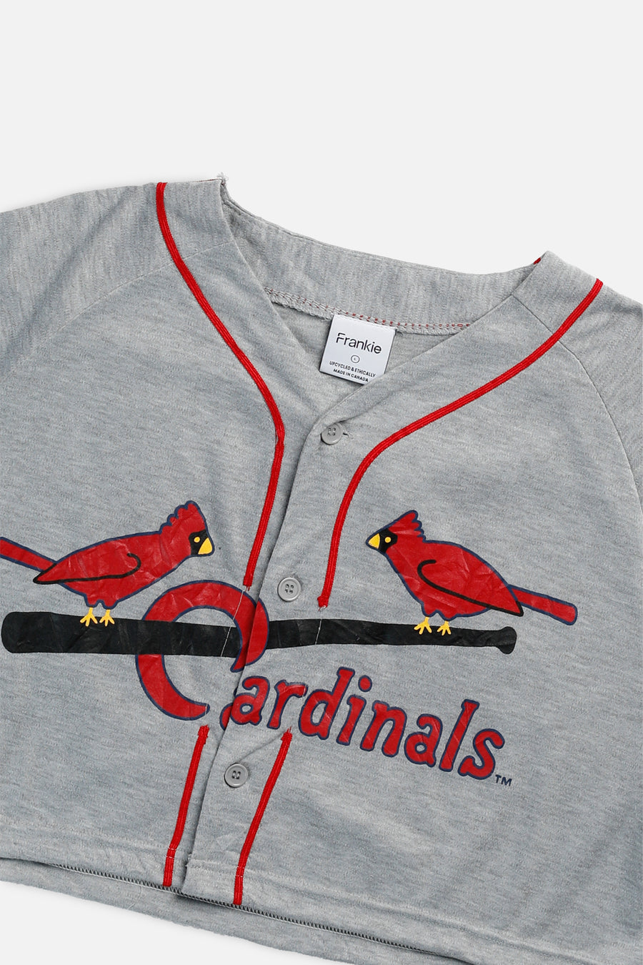 Rework Crop St. Louis Cardinals MLB Jersey - L