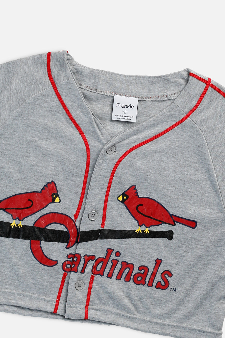 Rework Crop St. Louis Cardinals MLB Jersey - M