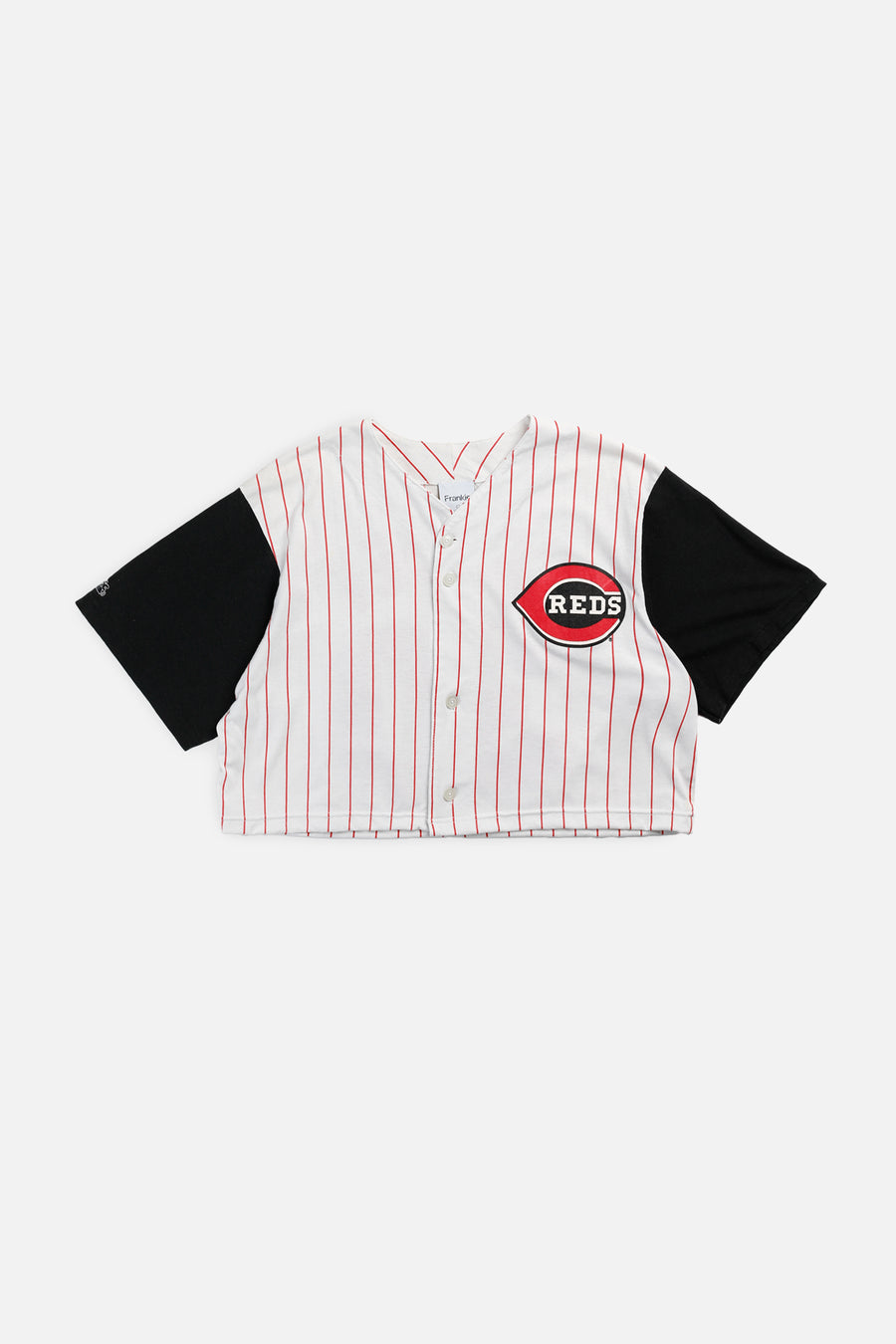 Rework Crop Cincinnati Reds MLB Jersey - L