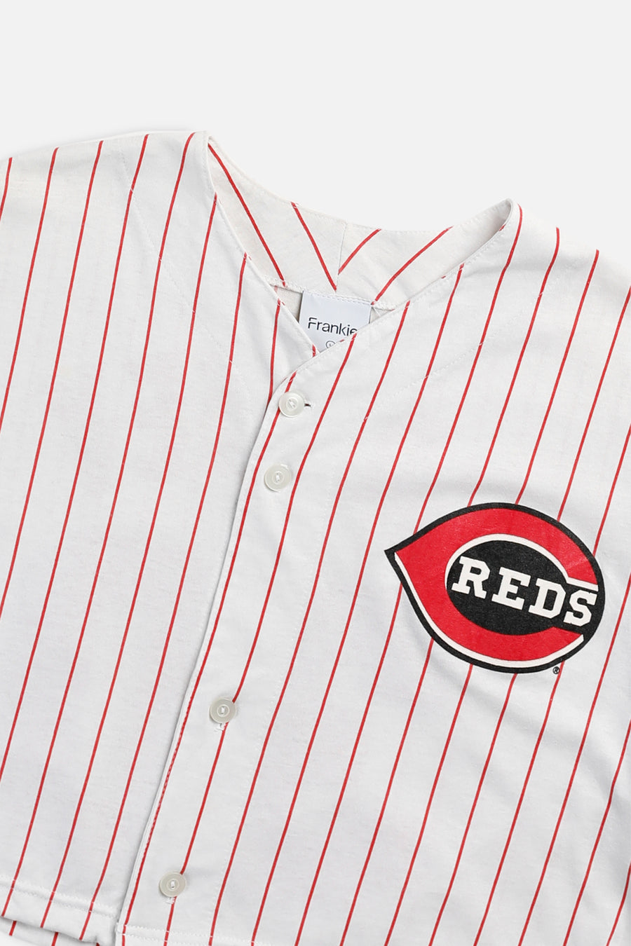 Rework Crop Cincinnati Reds MLB Jersey - L