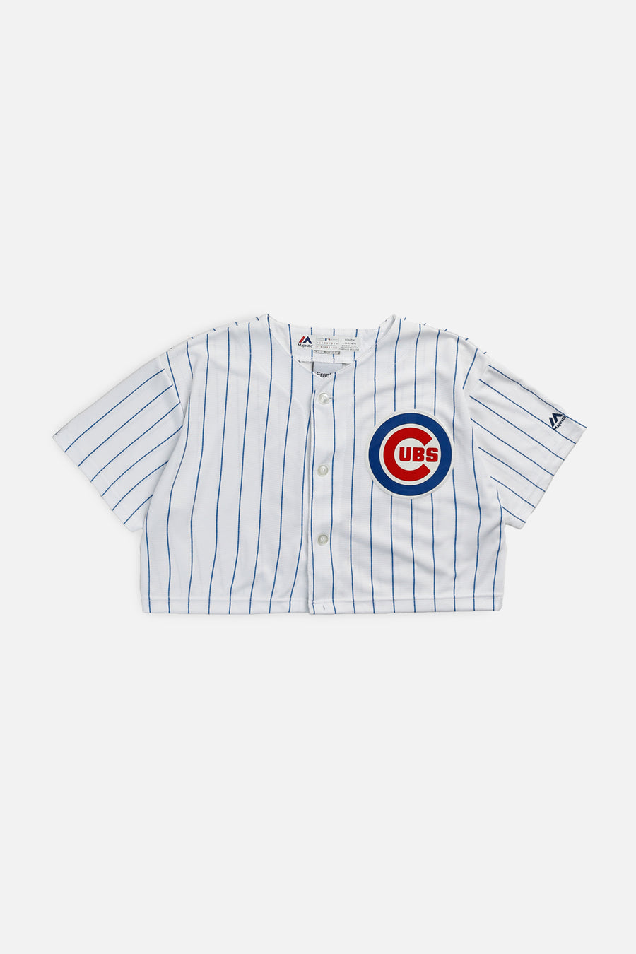 Rework Crop Chicago Cubs MLB Jersey - S