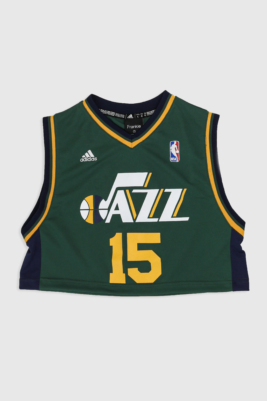 Rework Utah Jazz Crop Jersey - S