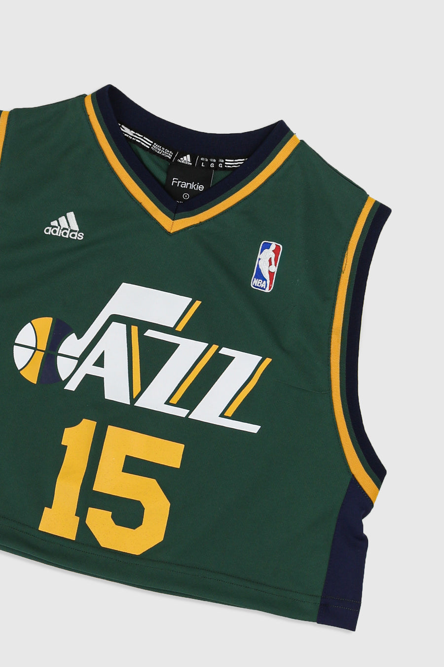 Rework Utah Jazz Crop Jersey - S