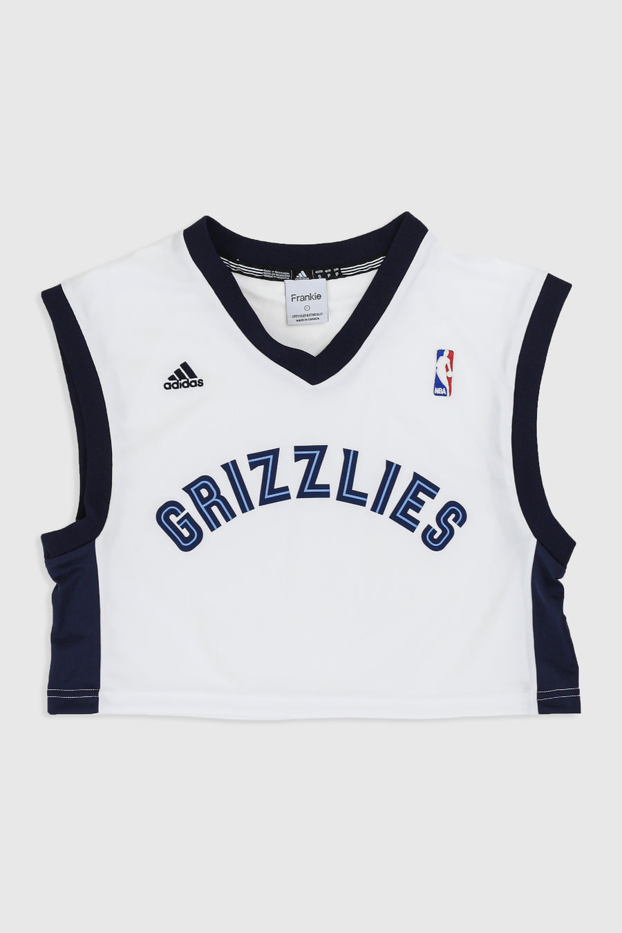 Rework Memphis Grizzlies Crop Jersey - L, XL