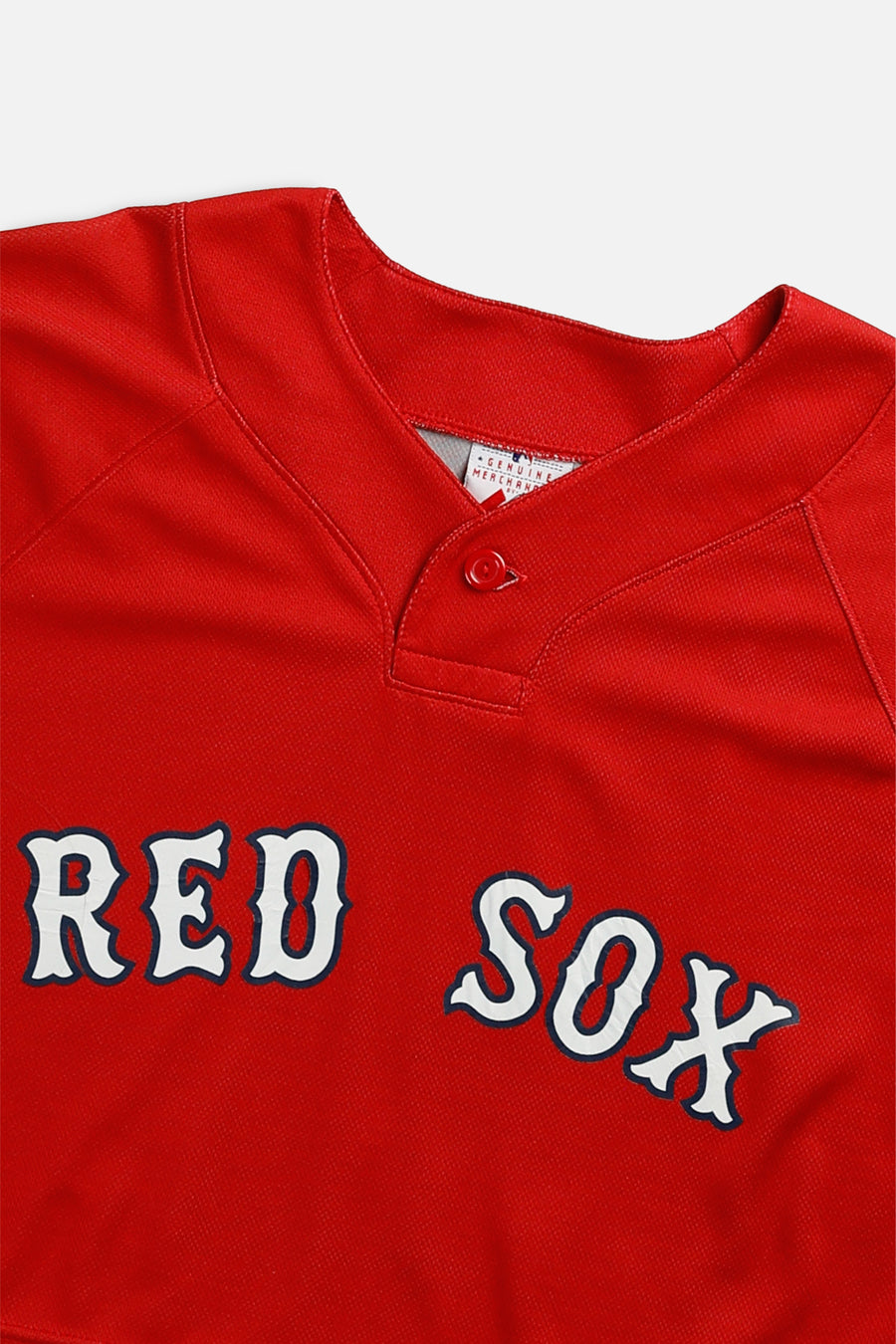 Rework Crop Boston Red Sox MLB Jersey - M