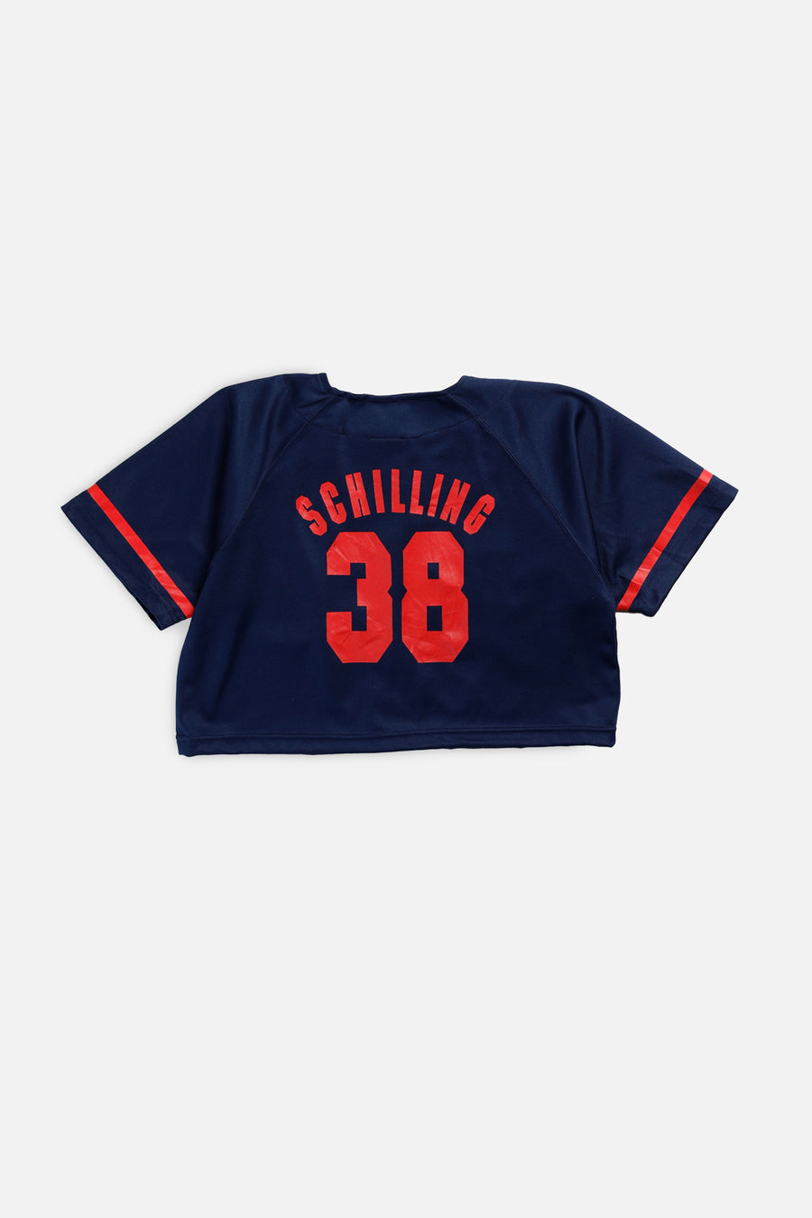 Rework Crop Boston Red Sox MLB Jersey - S