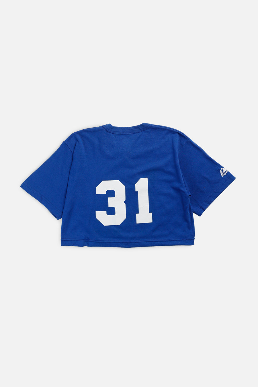 Rework Texas Rangers MLB Crop Tee - S