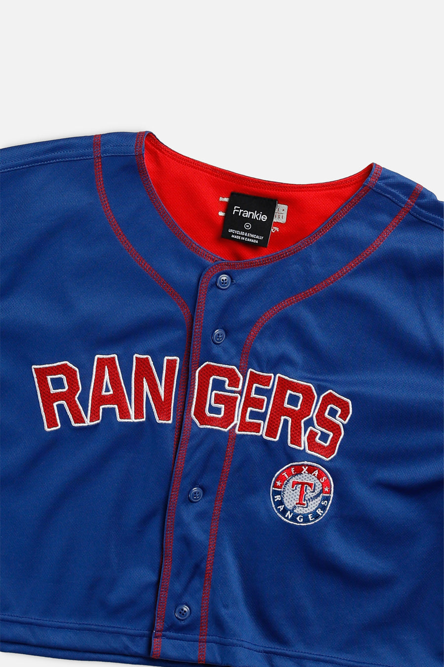 Rework Crop Texas Rangers MLB Jersey - M