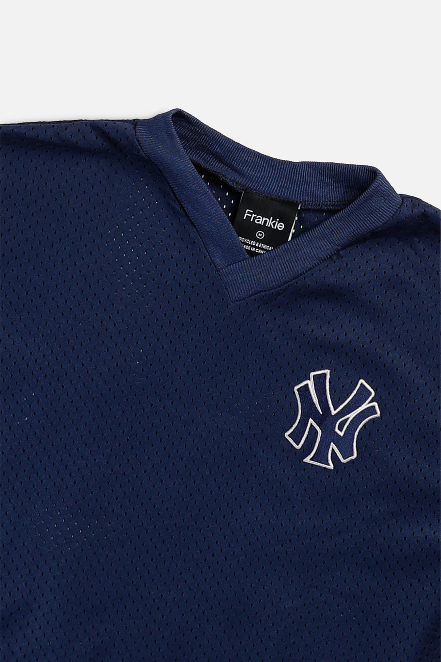 Rework Crop NY Yankees MLB Jersey - M