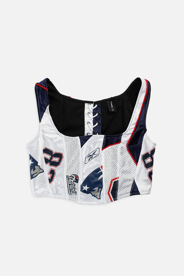 Rework New England Patriots NFL Corset - S