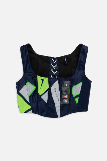 Rework Seattle Seahawks NFL Corset - S