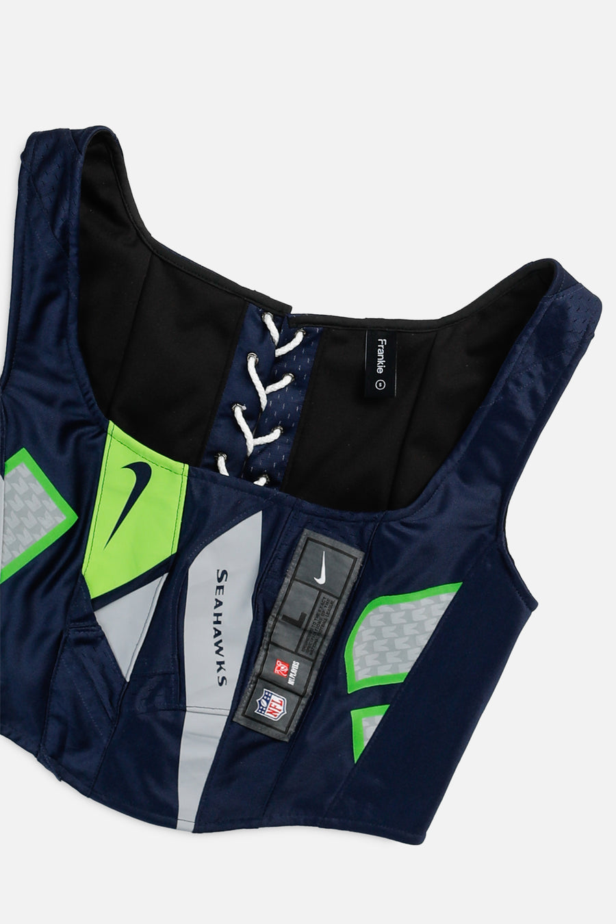 Rework Seattle Seahawks NFL Corset - S